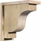 Ekena Millwork Newport Rough Sawn Corbel w/Backplate, Douglas Fir, 6"W x 14"D x 14"H COR06X14X14NEW01RDF - alternate 1